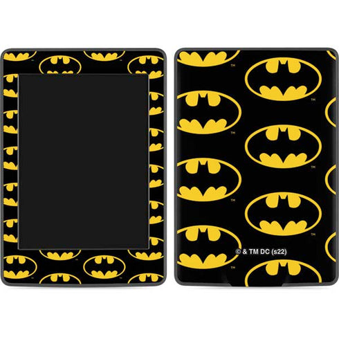 DC Comics Batman Logo Pattern Amazon Kindle Skin